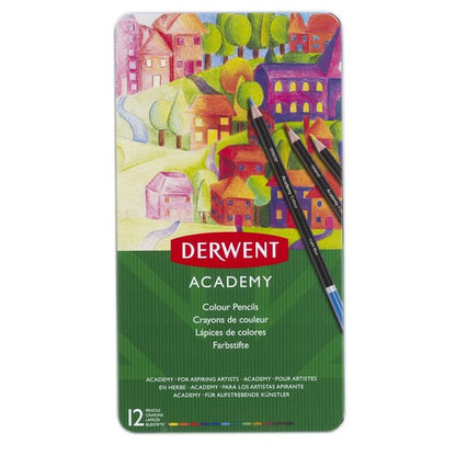 Creioane culori DERWENT Academy Multicolor - Birou și papetărie, Arte și Meserii