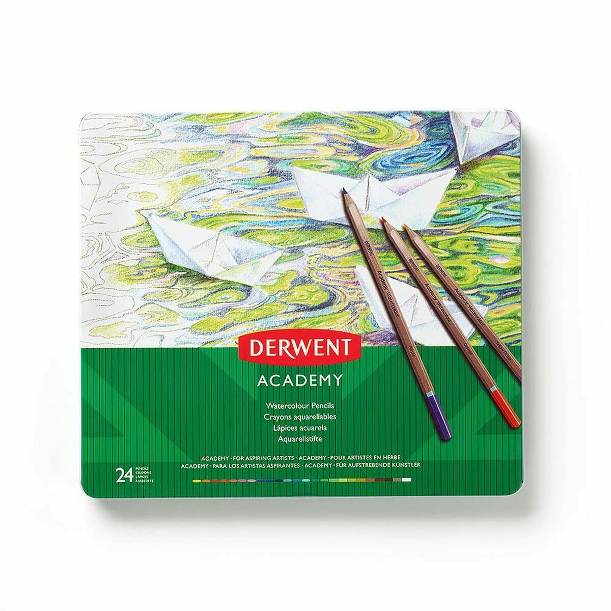 Creioane DERWENT Academy Multicolor - Birou și papetărie, Arte și Meserii
