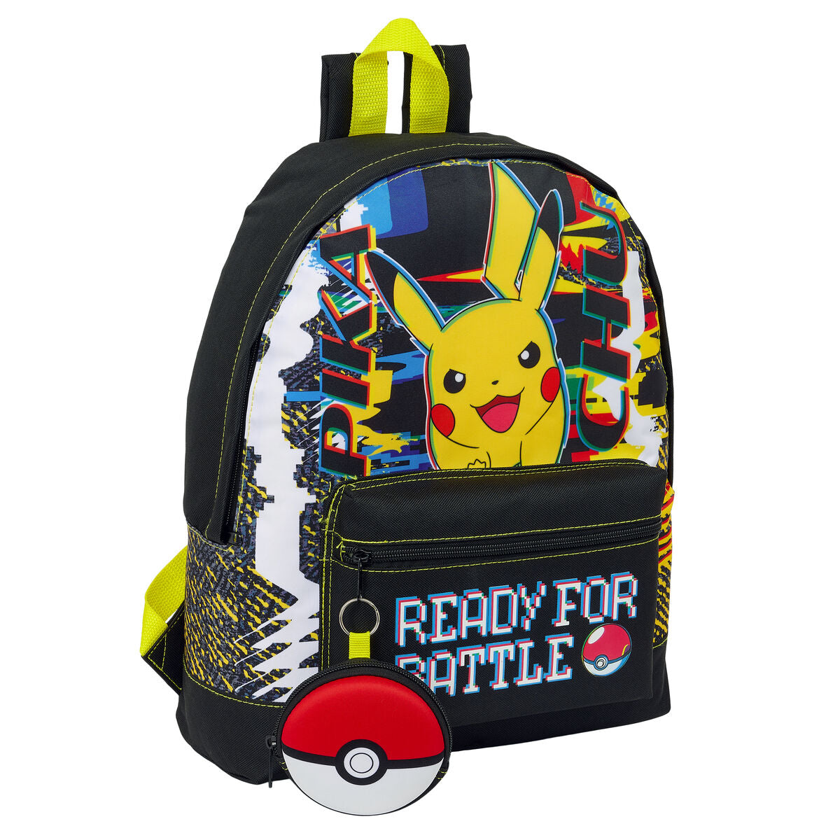 Ghiozdan Pokémon Multicolor 32 x 40 x 12 cm - Birou și papetărie, Material școlar și educațional
