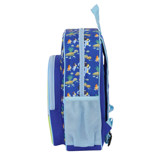 Ghiozdan Bluey Bleumarin 28 x 34 x 10 cm - Birou și papetărie, Material școlar și educațional