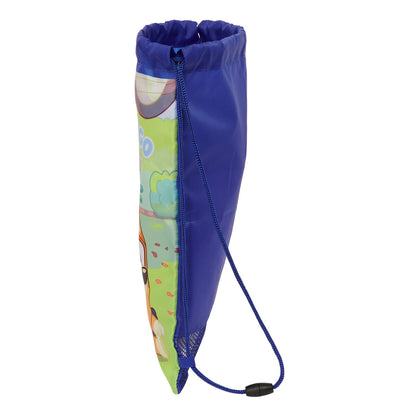 Geantă Rucsac cu Bretele Bluey Bleumarin 26 x 34 x 1 cm - Birou și papetărie, Material școlar și educațional