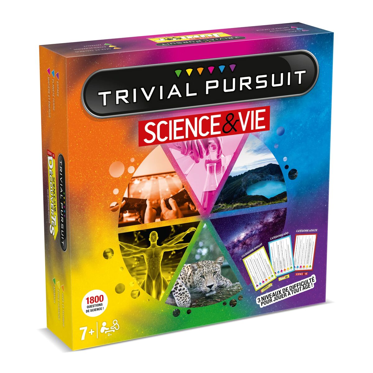 Joc deîntrebări și răspunsuri Trivial Pursuit Science & Vie - Jucarii si jocuri, Jocuri și accesorii