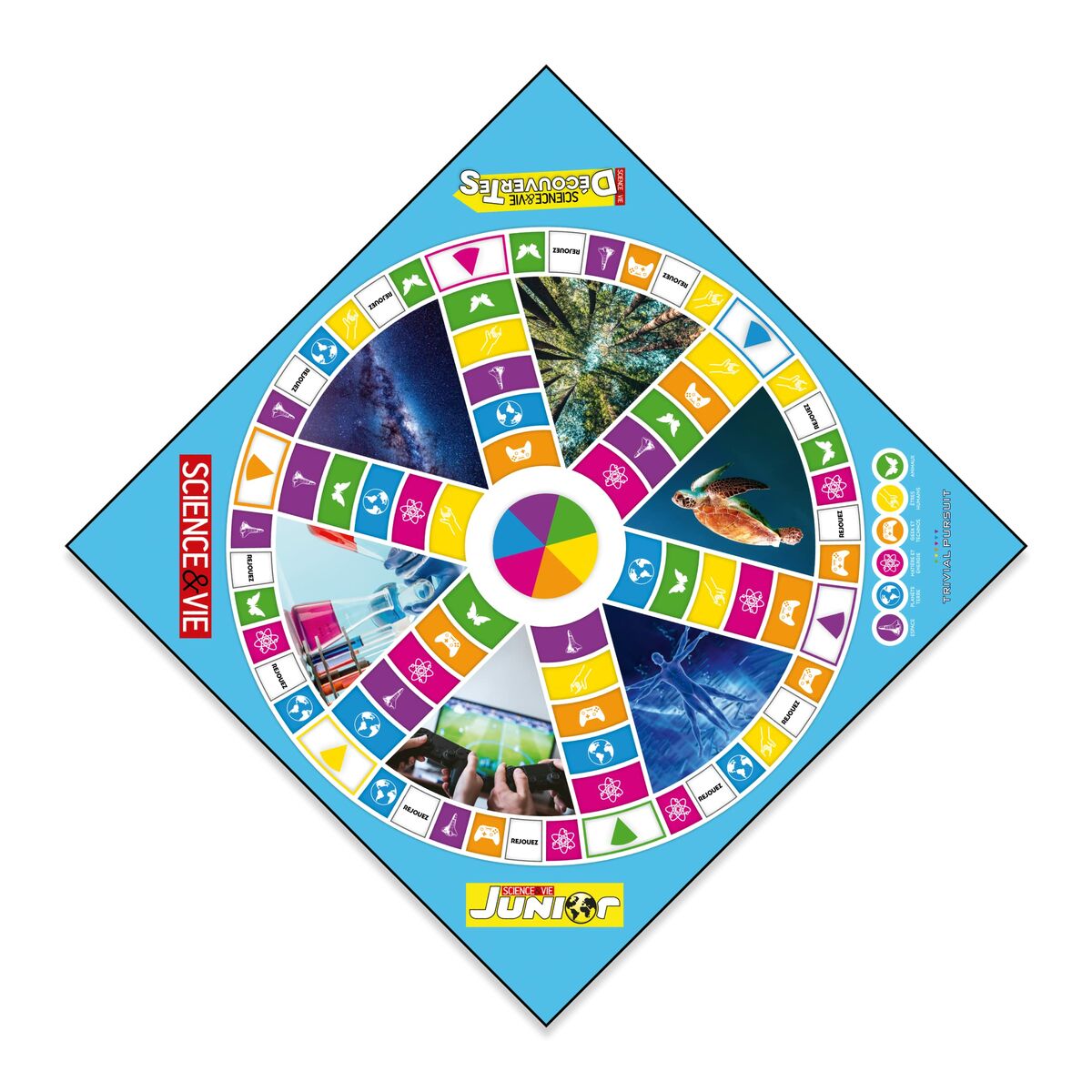 Joc deîntrebări și răspunsuri Trivial Pursuit Science & Vie - Jucarii si jocuri, Jocuri și accesorii