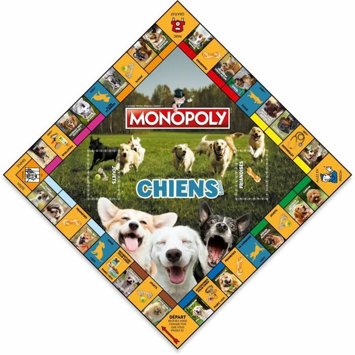 Joc de Masă Winning Moves Monopoly Chiens - Jucarii si jocuri, Jocuri și accesorii