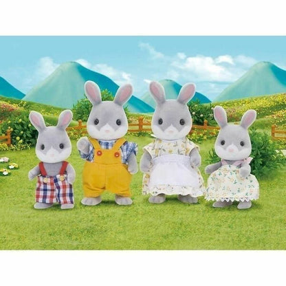Set de păpuși Sylvanian Families Family Gray Rabbit - Jucarii si jocuri, Păpuși și figurine