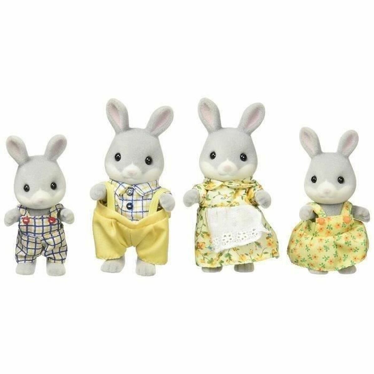 Set de păpuși Sylvanian Families Family Gray Rabbit - Jucarii si jocuri, Păpuși și figurine