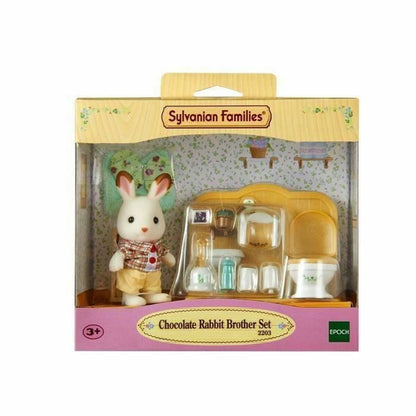 Figurine de Acțiune Sylvanian Families Chocolate Rabbit and Toilet Set - Jucarii si jocuri, Păpuși și figurine