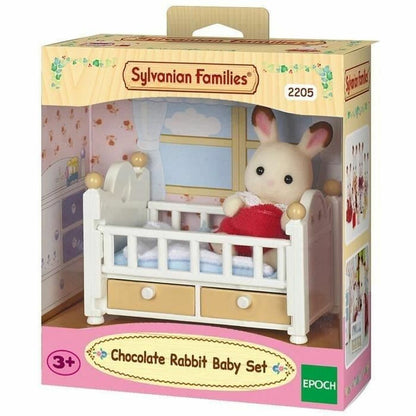 Figurine de Acțiune Sylvanian Families Baby Rabbit Chocolate Bed - Jucarii si jocuri, Păpuși și figurine