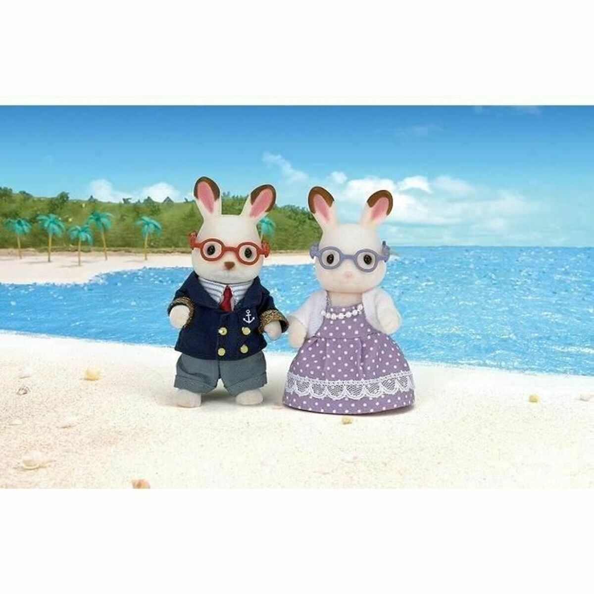 Figurine de Acțiune Sylvanian Families 5190 Grandparents Rabbit Chocolate - Jucarii si jocuri, Păpuși și figurine