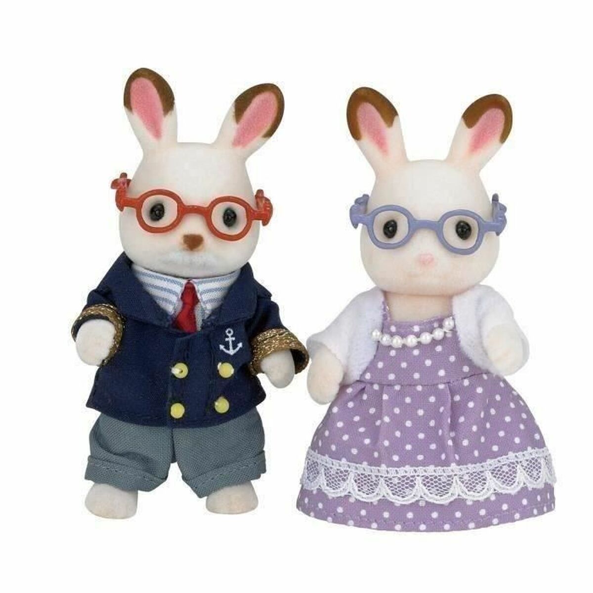 Figurine de Acțiune Sylvanian Families 5190 Grandparents Rabbit Chocolate - Jucarii si jocuri, Păpuși și figurine