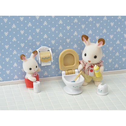 Accesorii pentru căsuțe de păpuși Sylvanian Families Bathroom - Jucarii si jocuri, Păpuși și accesorii