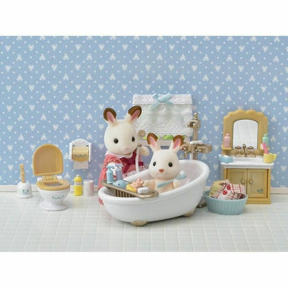 Accesorii pentru căsuțe de păpuși Sylvanian Families Bathroom - Jucarii si jocuri, Păpuși și accesorii