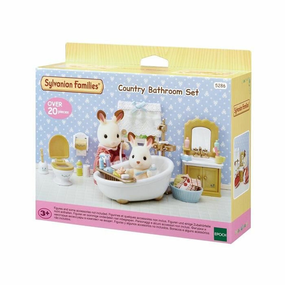 Accesorii pentru căsuțe de păpuși Sylvanian Families Bathroom - Jucarii si jocuri, Păpuși și accesorii