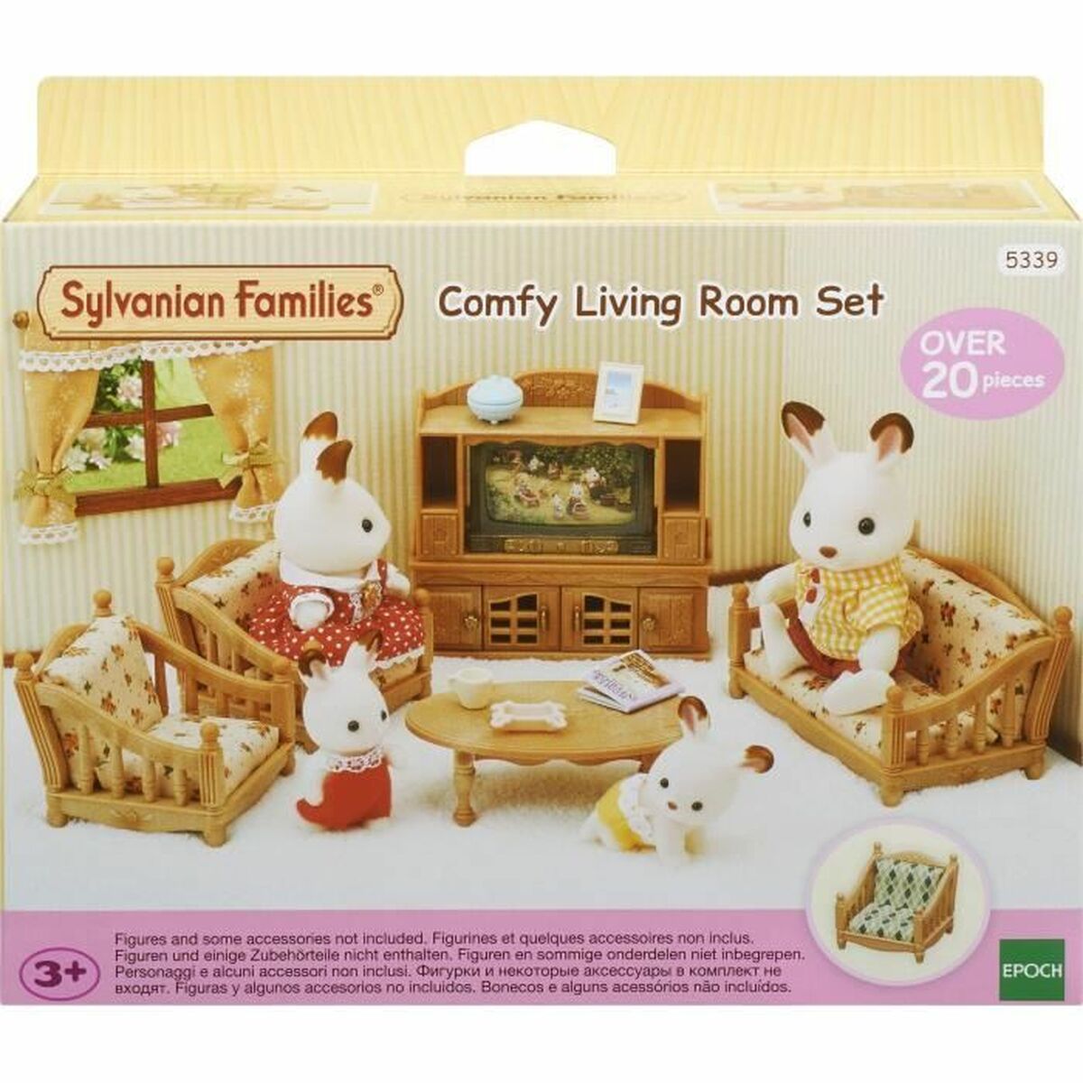 Playset Sylvanian Families The Piece to live - Jucarii si jocuri, Păpuși și figurine