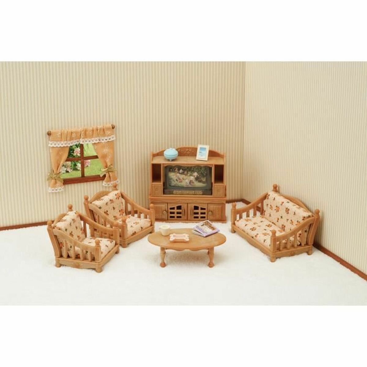 Playset Sylvanian Families The Piece to live - Jucarii si jocuri, Păpuși și figurine