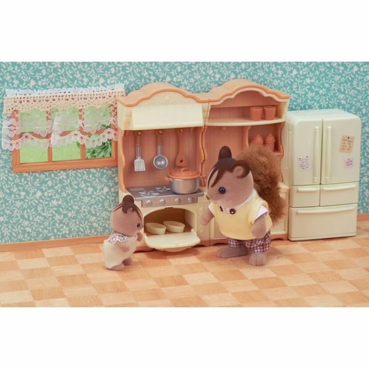 Figurine de Acțiune Sylvanian Families The Fitted Kitchen - Jucarii si jocuri, Păpuși și figurine