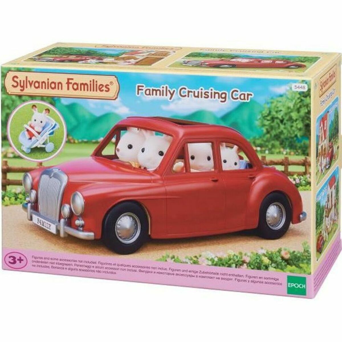 Mașină de jucărie Sylvanian Families The Red Car Roșu rouge - Jucarii si jocuri, Vehicule