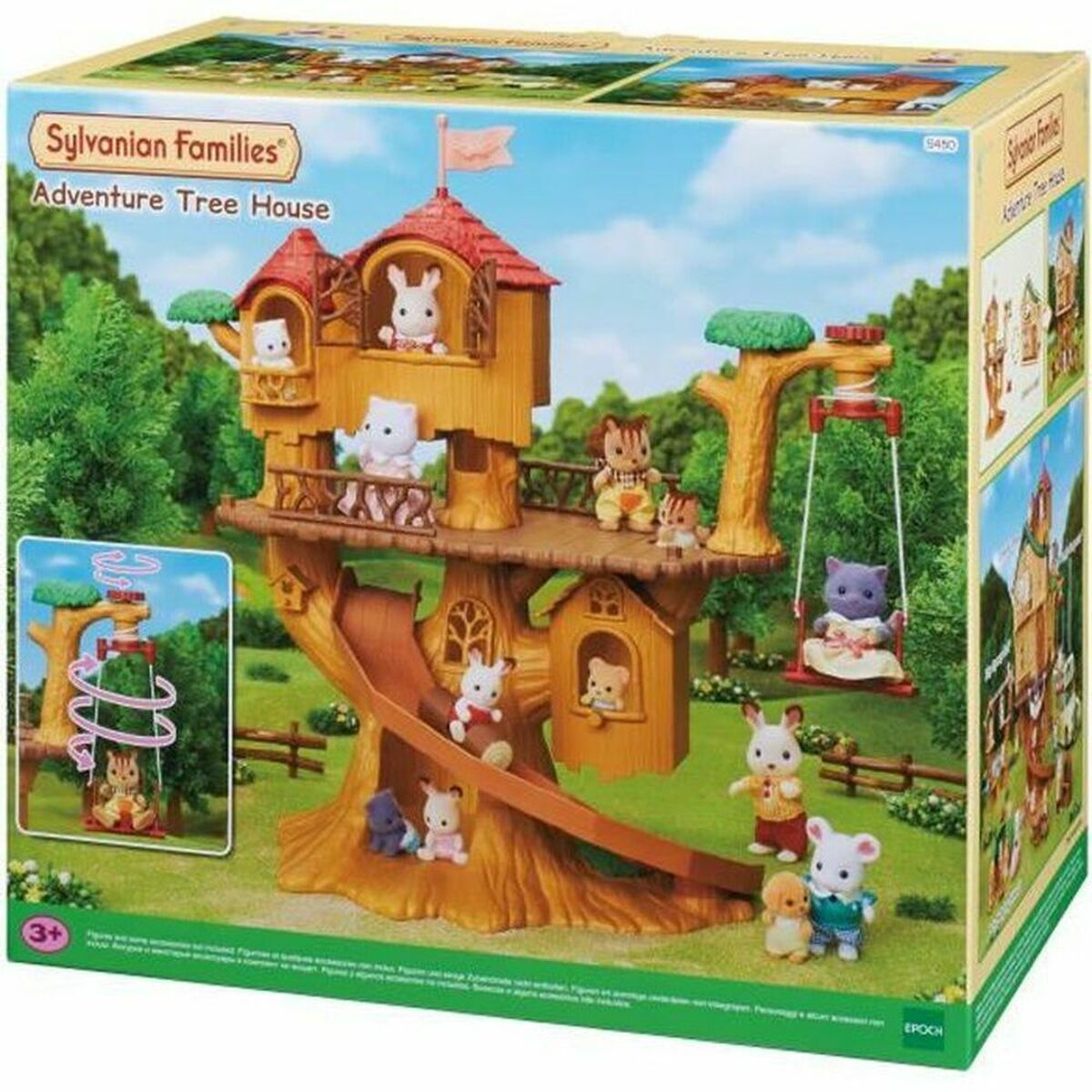 Casă de păpuși Sylvanian Families The Treehouse - Jucarii si jocuri, Păpuși și accesorii