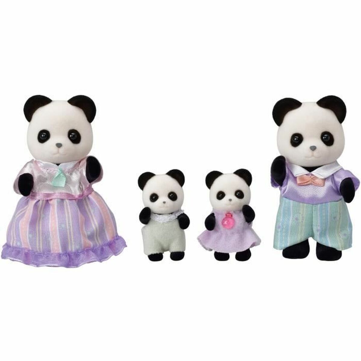Figurine de Acțiune Sylvanian Families The Panda Family - Jucarii si jocuri, Păpuși și figurine