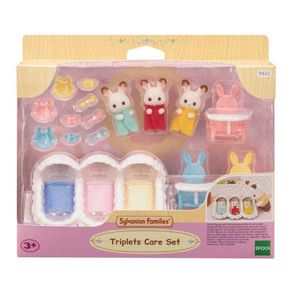 Playset Sylvanian Families Triplets Care Set - Jucarii si jocuri, Păpuși și figurine