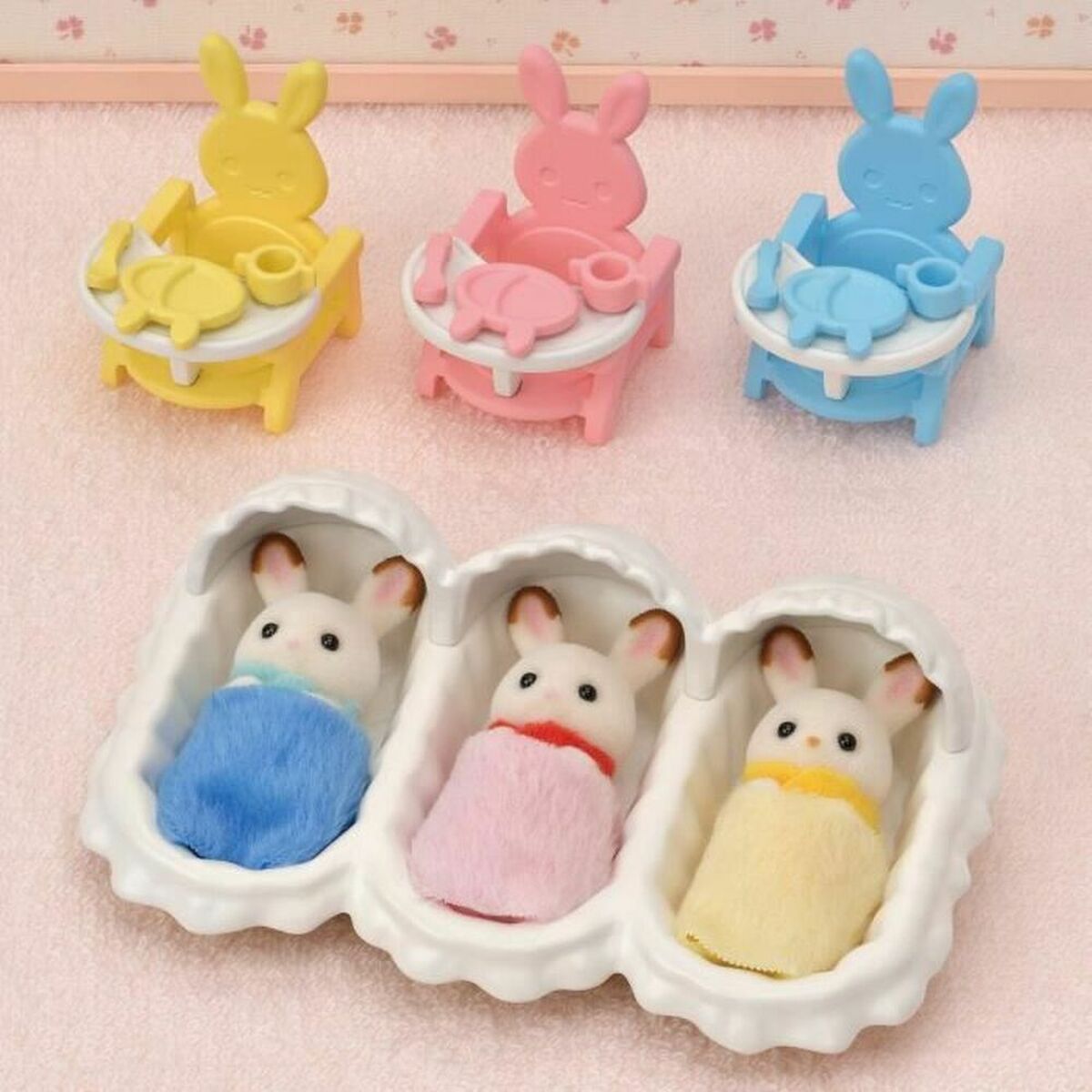 Playset Sylvanian Families Triplets Care Set - Jucarii si jocuri, Păpuși și figurine