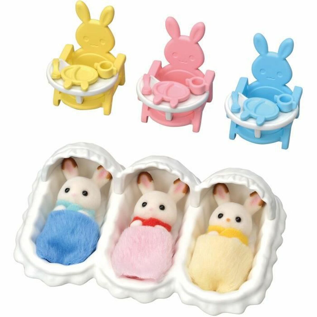 Playset Sylvanian Families Triplets Care Set - Jucarii si jocuri, Păpuși și figurine