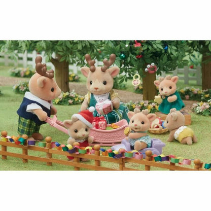 Playset Sylvanian Families 5692 Crăciun - Jucarii si jocuri, Păpuși și figurine