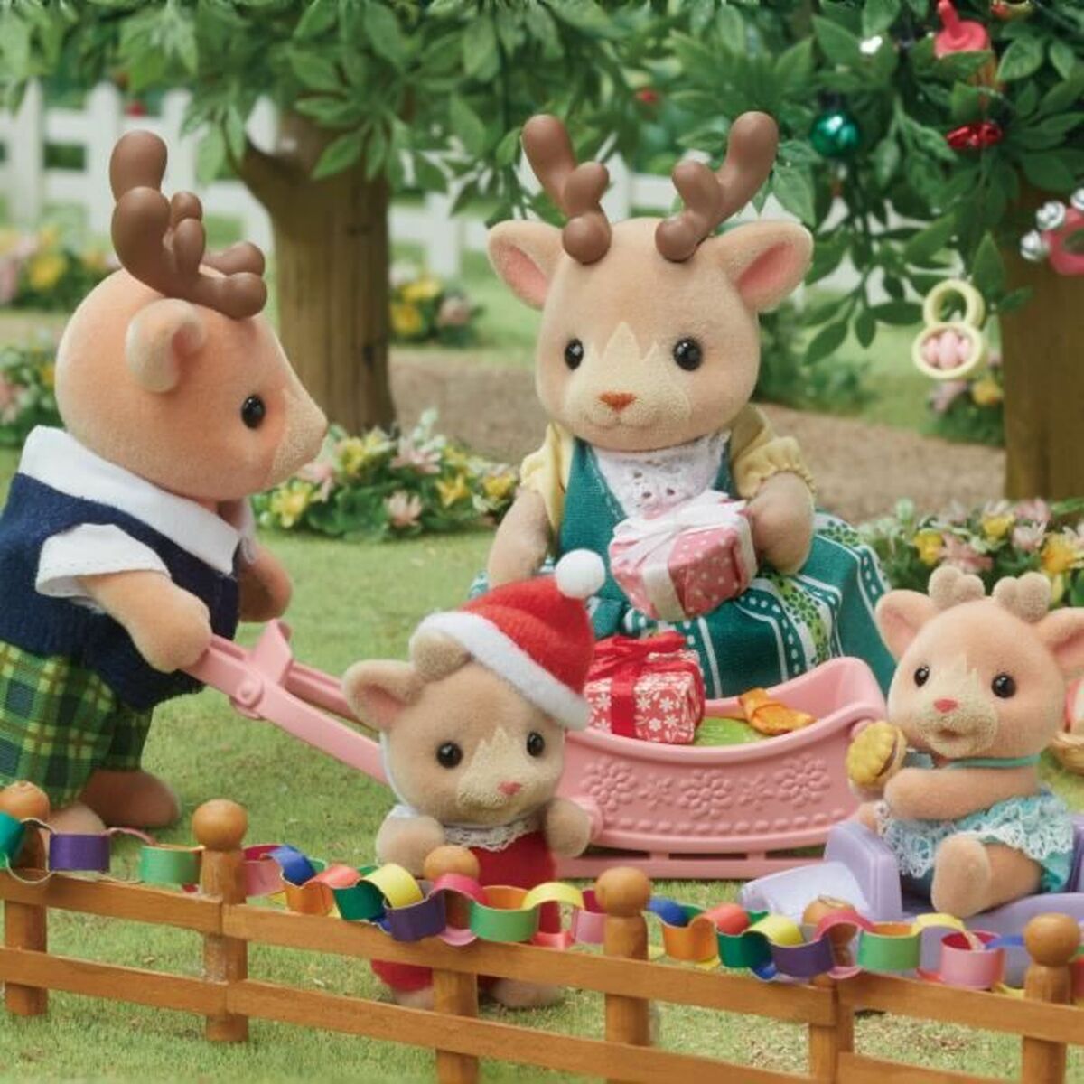 Playset Sylvanian Families 5692 Crăciun - Jucarii si jocuri, Păpuși și figurine