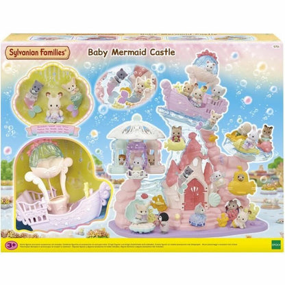 Set de jucării Sylvanian Families Babie Mermaid Castle Plastic - Jucarii si jocuri, Jocuri și accesorii