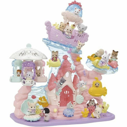 Set de jucării Sylvanian Families Babie Mermaid Castle Plastic - Jucarii si jocuri, Jocuri și accesorii