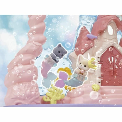 Set de jucării Sylvanian Families Babie Mermaid Castle Plastic - Jucarii si jocuri, Jocuri și accesorii