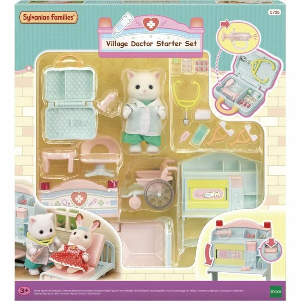 Playset Sylvanian Families 5705 Medic - Jucarii si jocuri, Păpuși și figurine