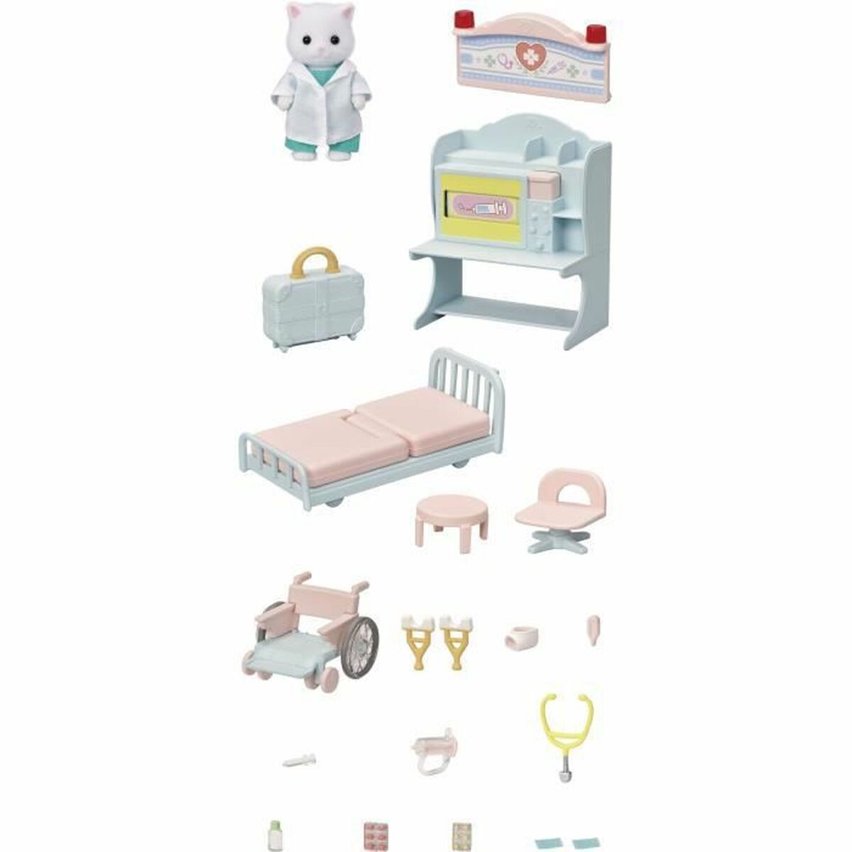 Playset Sylvanian Families 5705 Medic - Jucarii si jocuri, Păpuși și figurine