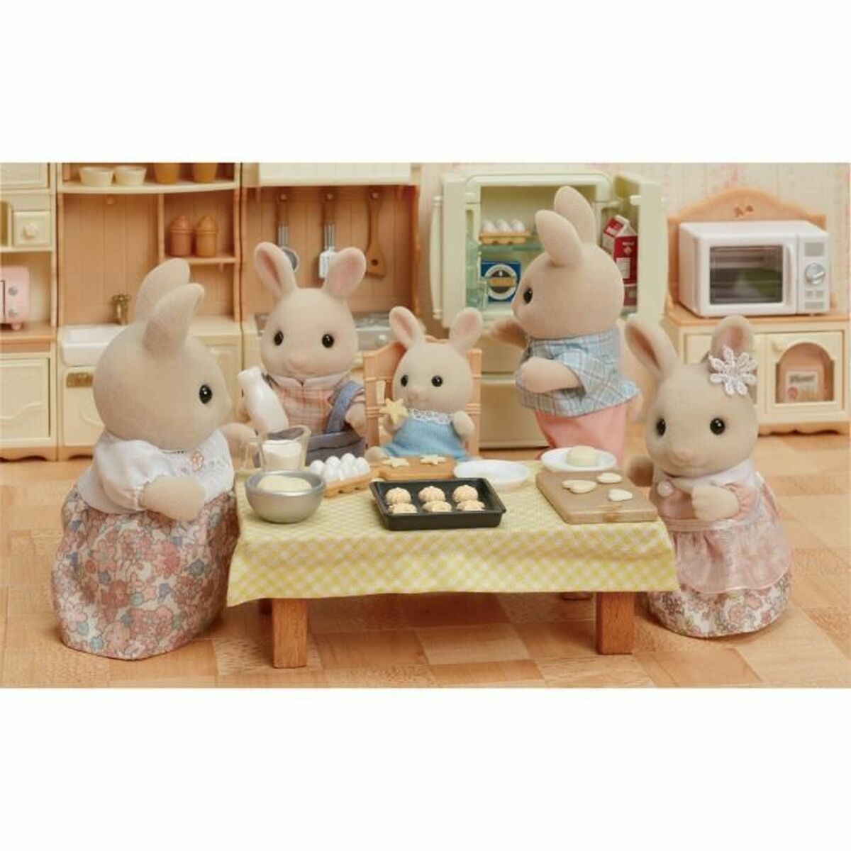 Set de păpuși Sylvanian Families 5706 Iepure Familie 4 Piese - Jucarii si jocuri, Păpuși și figurine