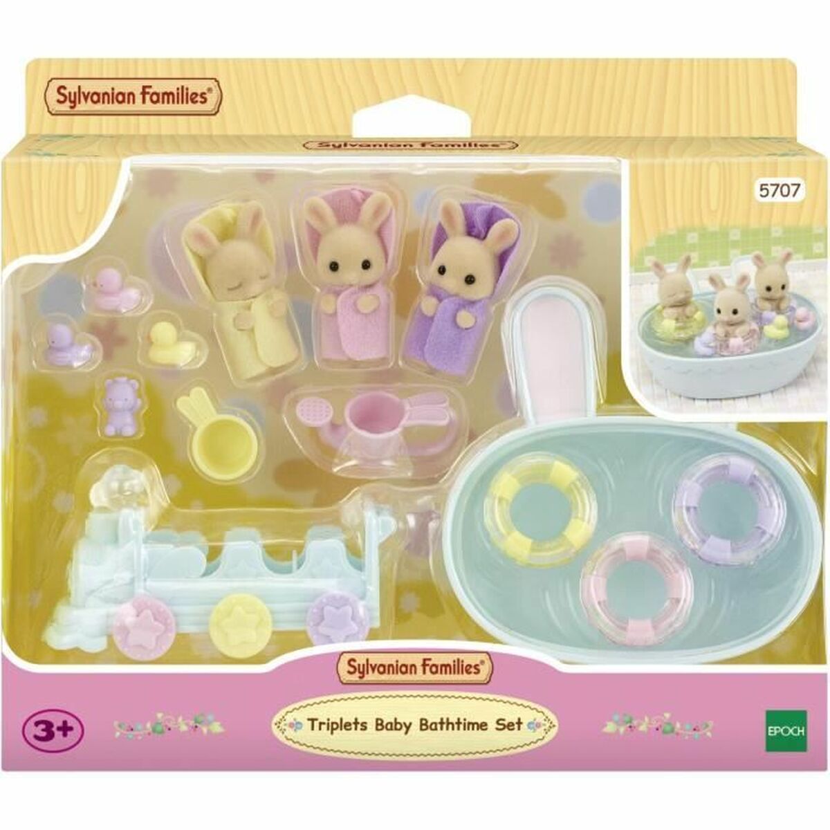 Figurine de Acțiune Sylvanian Families 5707 Iepure - Jucarii si jocuri, Păpuși și figurine