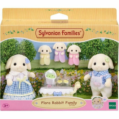 Accesorii pentru căsuțe de păpuși Sylvanian Families 5735 Flora Rabbit family - Jucarii si jocuri, Păpuși și accesorii