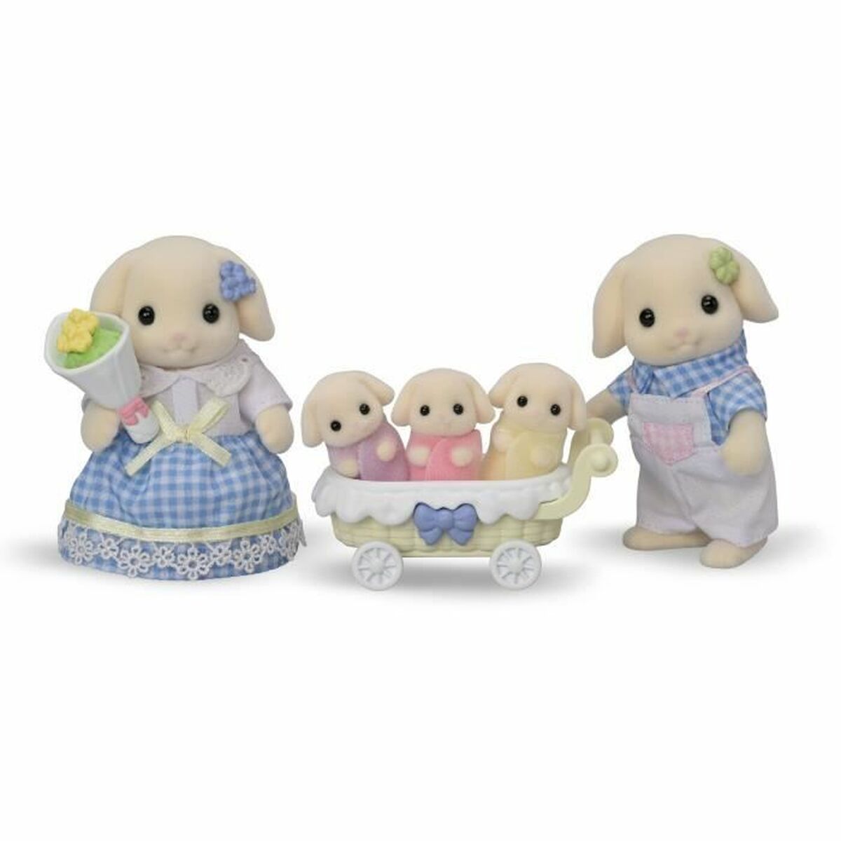 Accesorii pentru căsuțe de păpuși Sylvanian Families 5735 Flora Rabbit family - Jucarii si jocuri, Păpuși și accesorii
