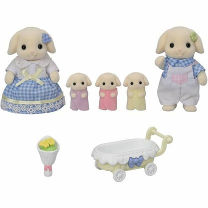 Accesorii pentru căsuțe de păpuși Sylvanian Families 5735 Flora Rabbit family - Jucarii si jocuri, Păpuși și accesorii