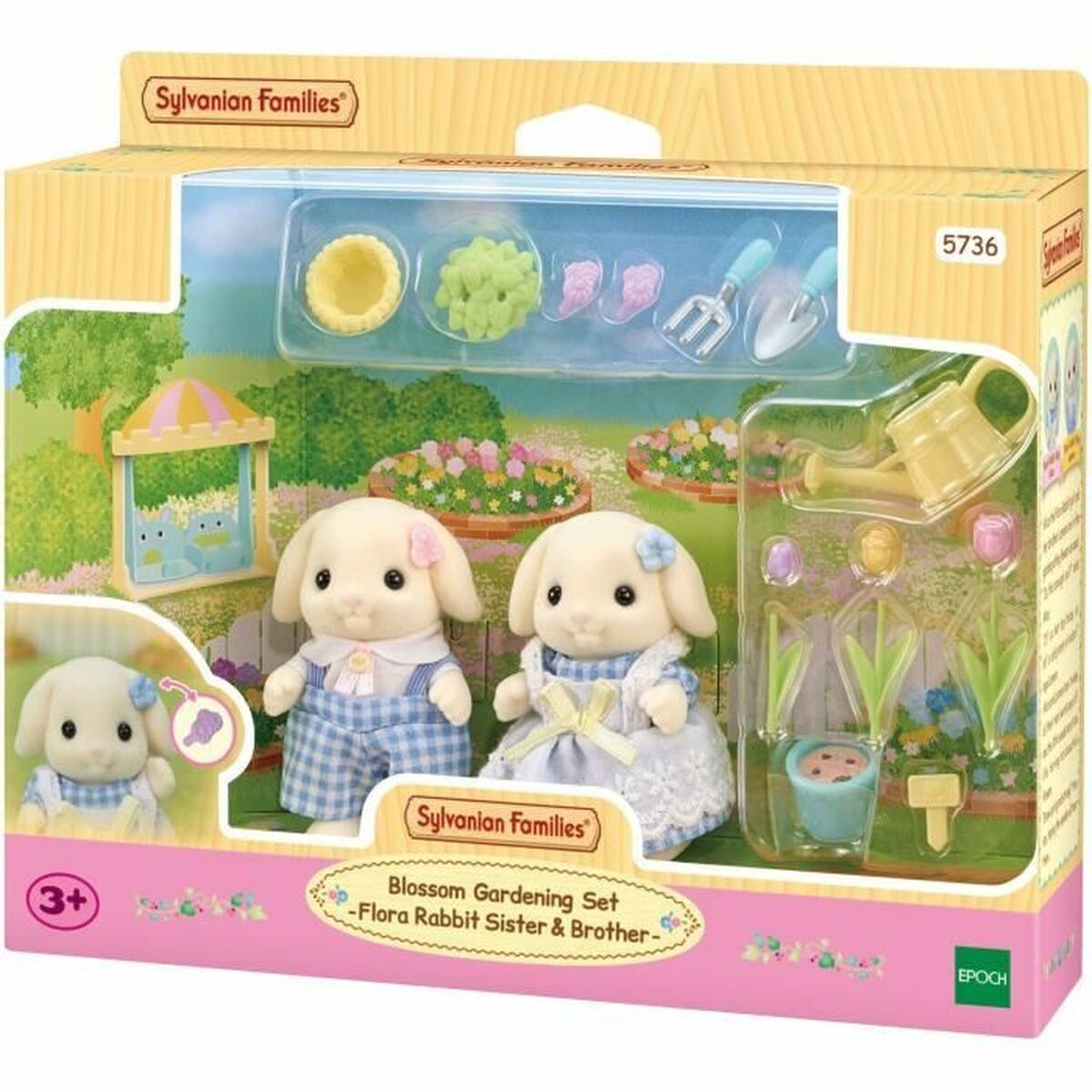 Accesorii pentru căsuțe de păpuși Sylvanian Families 5736 Blossom gardening set - Jucarii si jocuri, Păpuși și accesorii