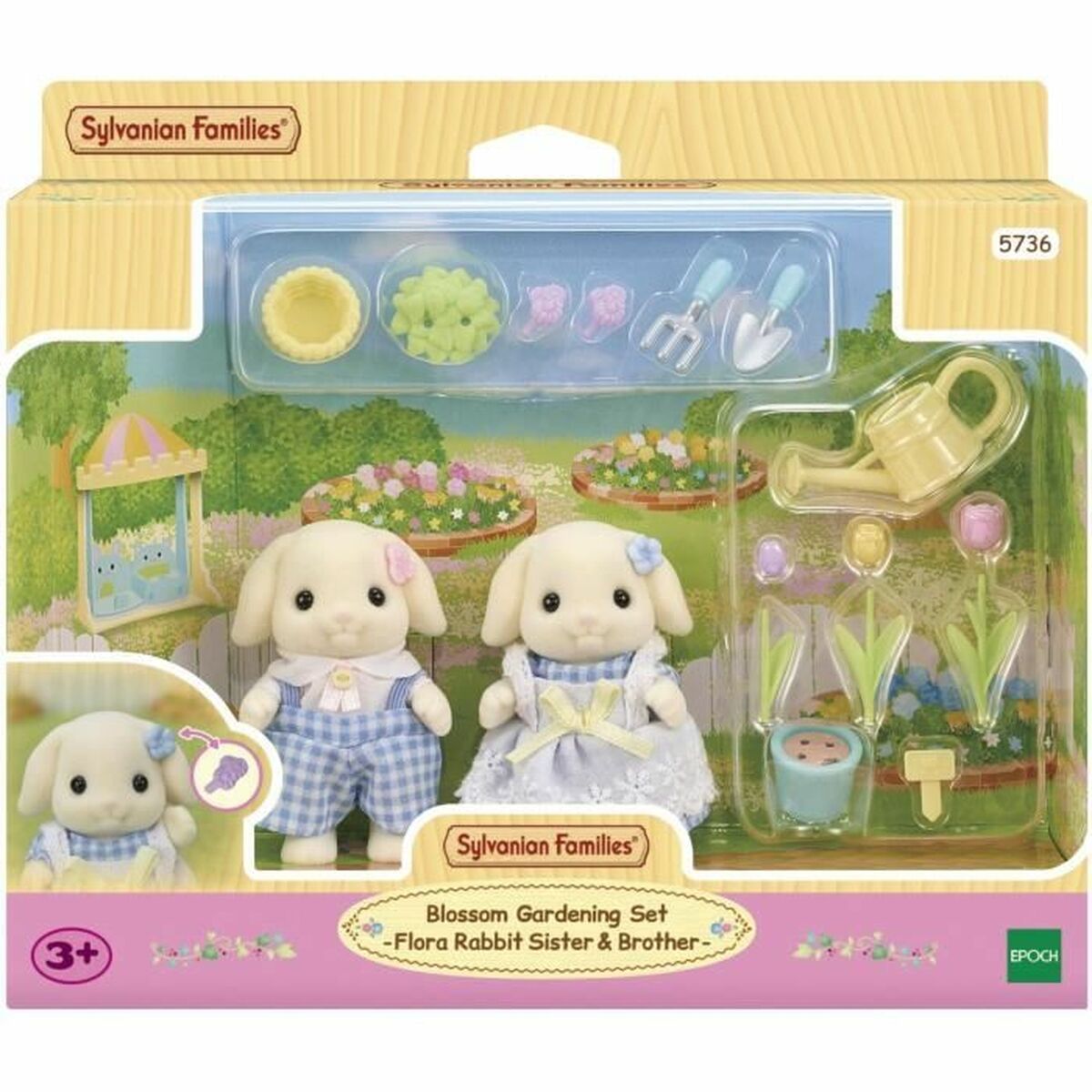 Accesorii pentru căsuțe de păpuși Sylvanian Families 5736 Blossom gardening set - Jucarii si jocuri, Păpuși și accesorii