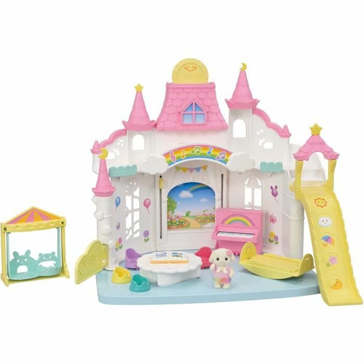 Playset Sylvanian Families 5743 Sunny Castle Nursery - Jucarii si jocuri, Păpuși și figurine