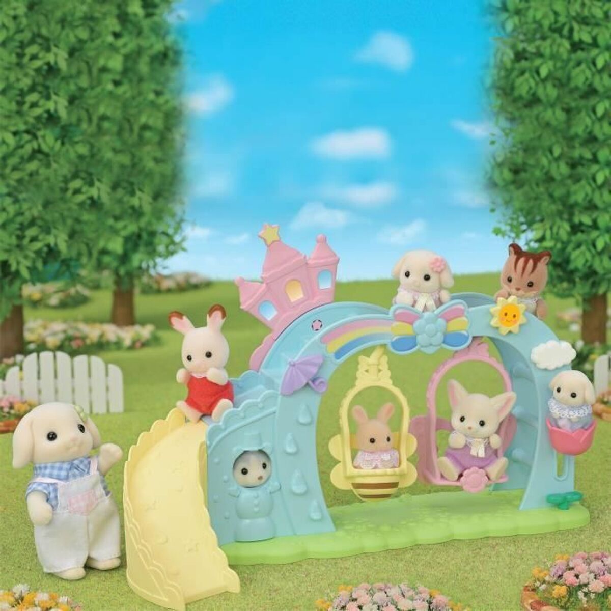 Accesorii pentru căsuțe de păpuși Sylvanian Families 5745 Nursery Swing - Jucarii si jocuri, Păpuși și accesorii
