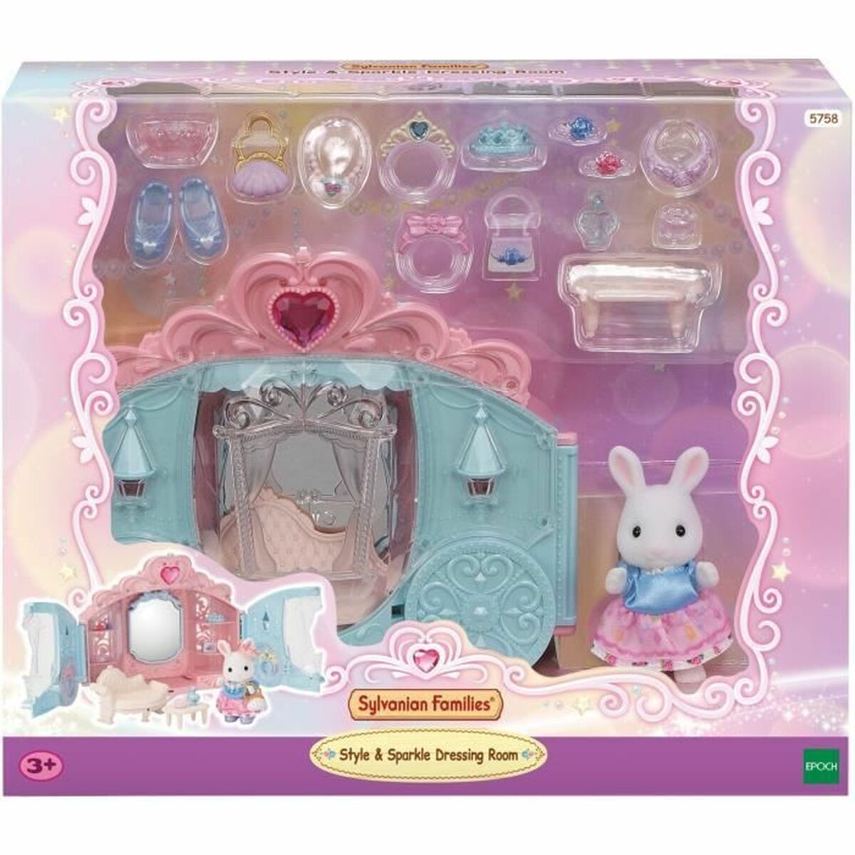 Playset Sylvanian Families Princess Dressing - Jucarii si jocuri, Păpuși și figurine