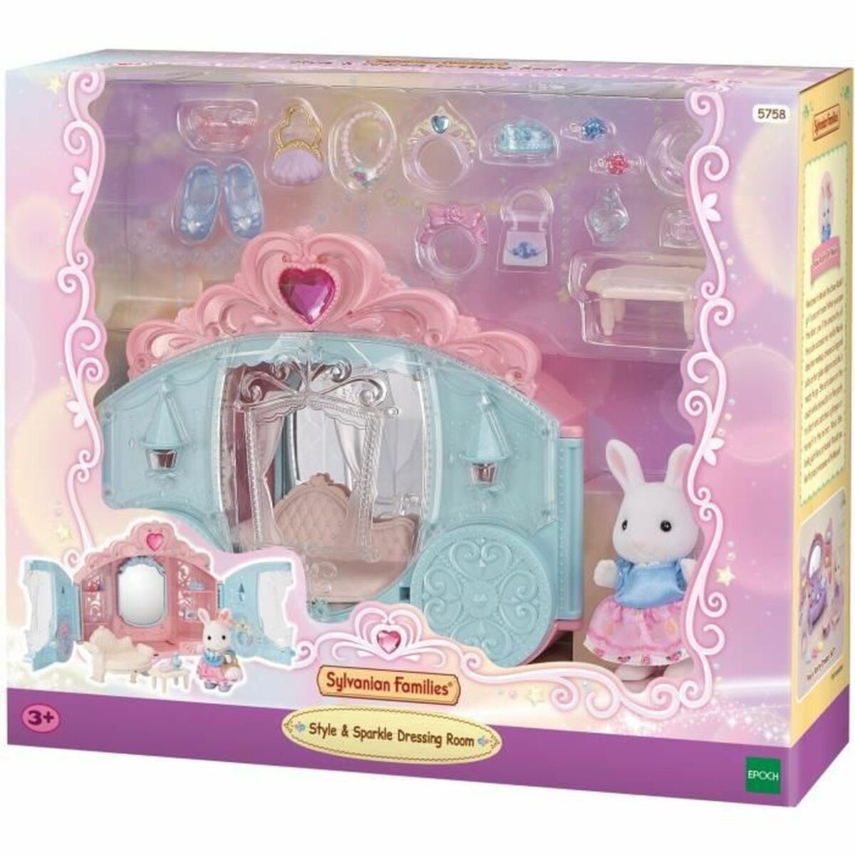 Playset Sylvanian Families Princess Dressing - Jucarii si jocuri, Păpuși și figurine