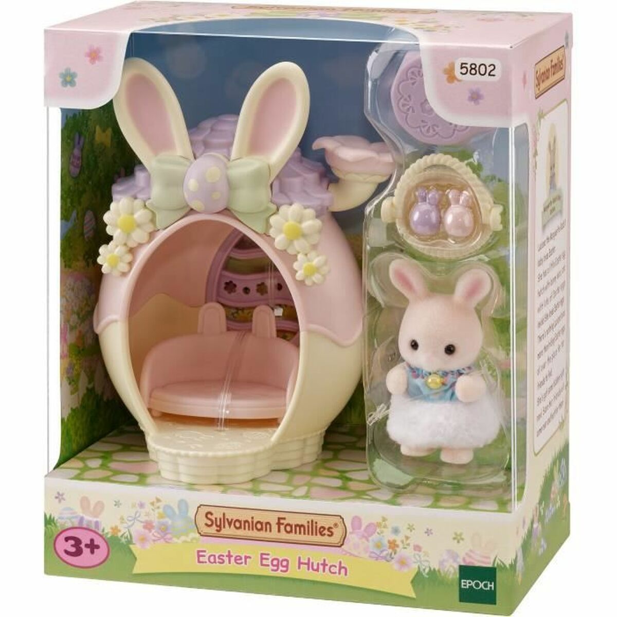 Set de păpuși Sylvanian Families El escondite del huevo - 5802 Plastic - Jucarii si jocuri, Păpuși și figurine