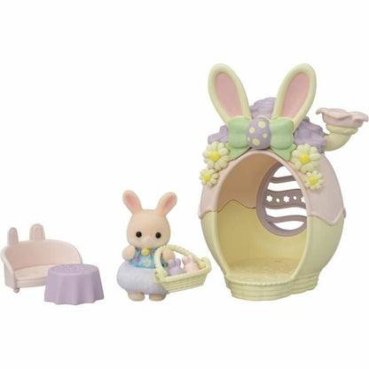 Set de păpuși Sylvanian Families El escondite del huevo - 5802 Plastic - Jucarii si jocuri, Păpuși și figurine