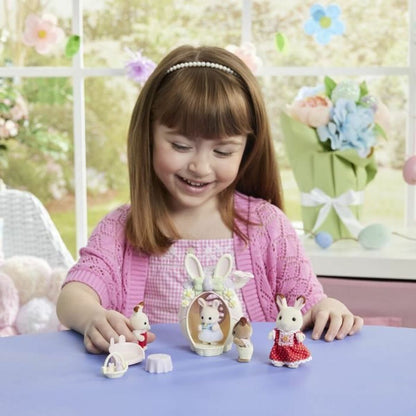 Set de păpuși Sylvanian Families El escondite del huevo - 5802 Plastic - Jucarii si jocuri, Păpuși și figurine
