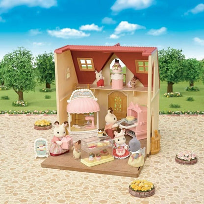 Figura îmbinată Sylvanian Families La caja de pasteles Pastry Chef - Jucarii si jocuri, Păpuși și figurine