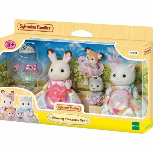 Figura îmbinată Sylvanian Families Princesas con vestidos de flores Prințesă - Jucarii si jocuri, Păpuși și figurine