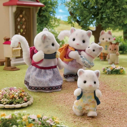 Playset Sylvanian Families Snow Leopard Family Multicolor - Jucarii si jocuri, Păpuși și figurine
